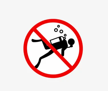 禁止下水图标免抠