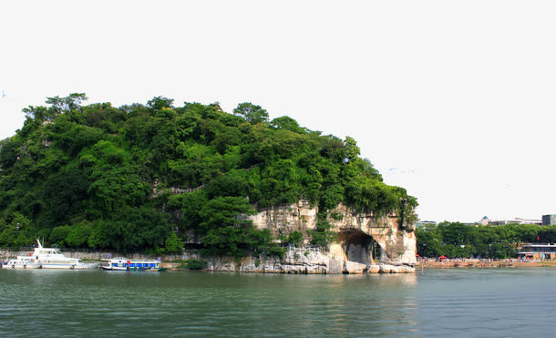 象鼻山自然景观免抠