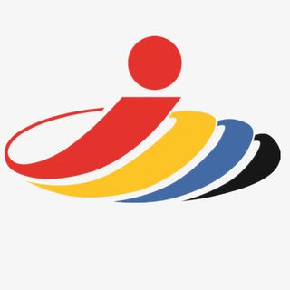 彩色圆形合作LOGO免抠