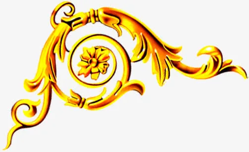 黄色金属创意招聘展架免抠