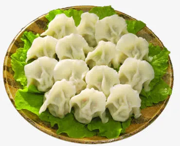 花型水饺免抠