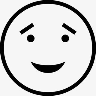 假笑嘻嘻的表情的面部轮廓图标免抠