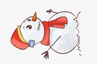 雪人元素素材-03免抠