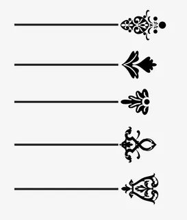 黑色分割线免抠