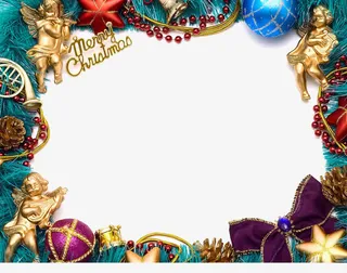 圣诞节边框免扣素材图片免抠
