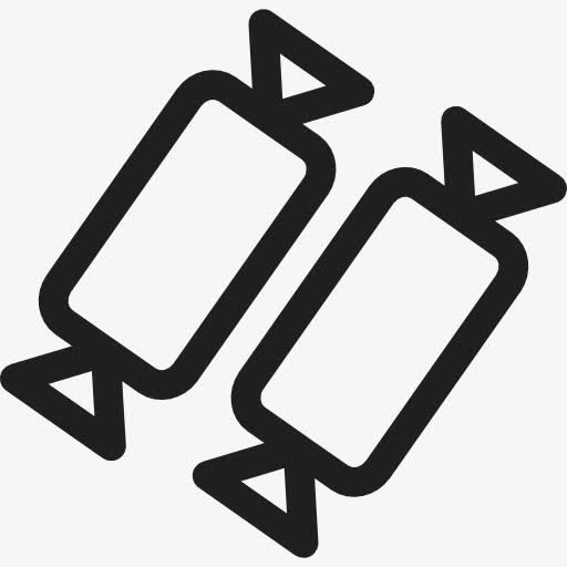 两颗糖果图标免抠