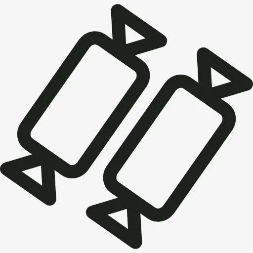 两颗糖果图标免抠
