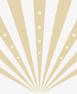 光芒四射黄色光线免抠