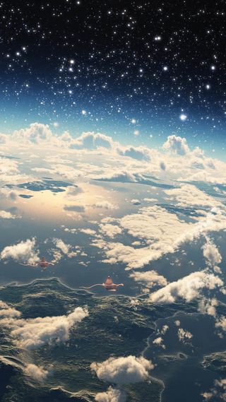 太空风景H5背景高清