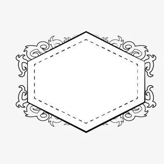 欧式边框免抠