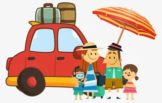 全家旅行免抠