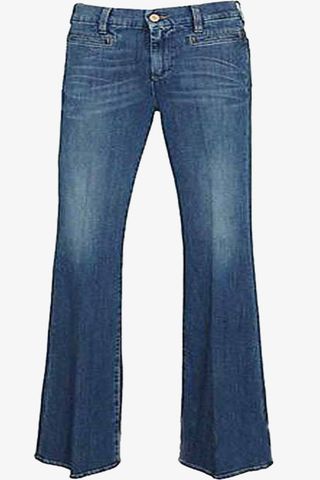 女款喇叭裤免抠