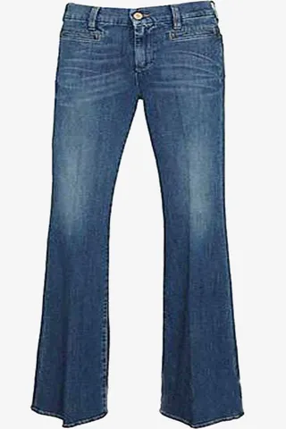 女款喇叭裤免抠