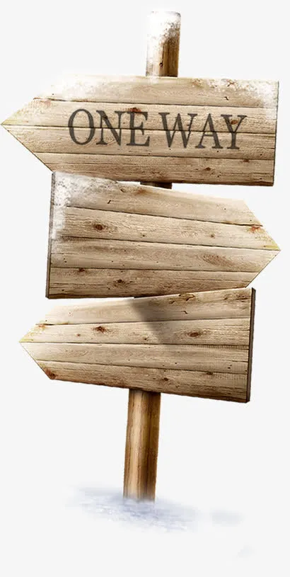 手给冬季文字标签免抠