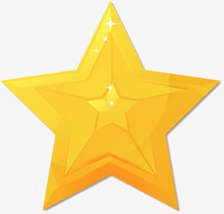 立体五角星三十一免抠