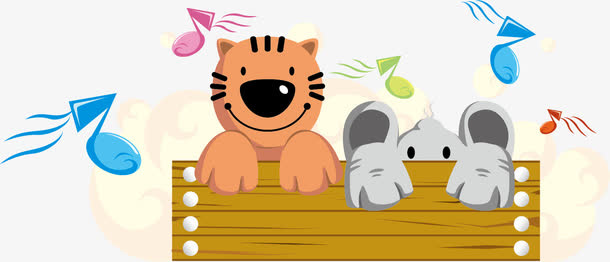 卡通可爱动物素材免抠