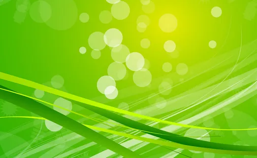 绿色光晕唯美海报背景高清文艺清新背景