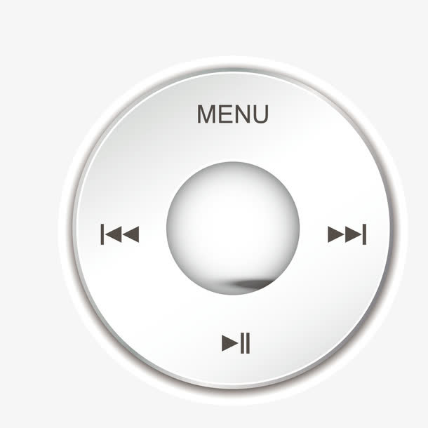 矢量音乐调节按键免抠