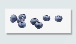 零散可口美味蓝莓免抠