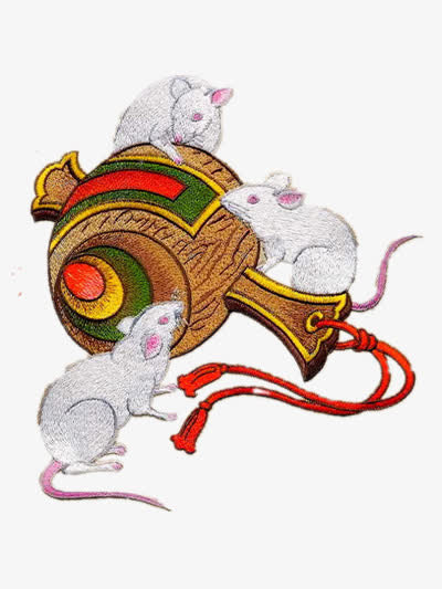 祈福刺绣免抠
