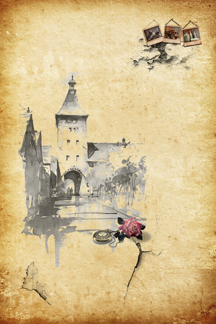 怀旧复古海报背景高清