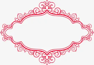 中国古风边框装饰免抠