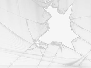 手绘素描手机碎屏免抠