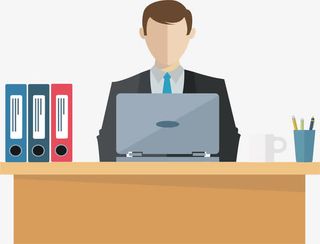 商务办公男性免抠