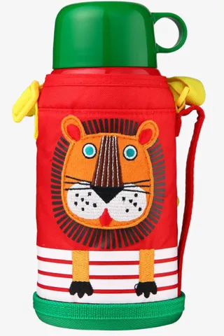 虎牌卡通狮子保温杯免抠