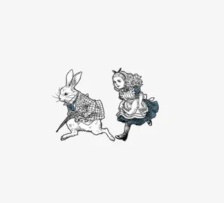 萌版爱丽丝梦游仙境免抠
