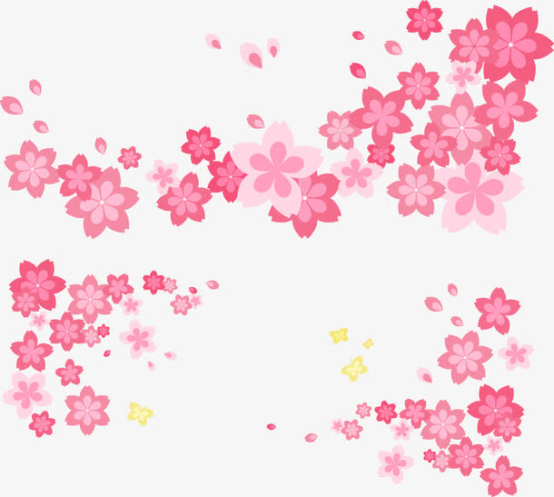 花朵装饰图案免抠
