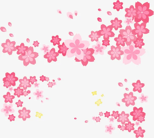 花朵装饰图案免抠