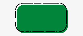 深绿色的边框.免抠