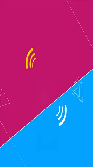 紫蓝几何渐变H5背景高清