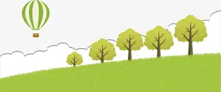 绿色春季促销背景素材