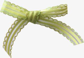 卡通蝴蝶结彩带免抠