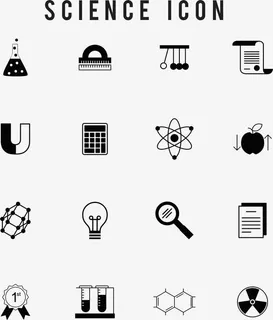 科学相关图标免抠
