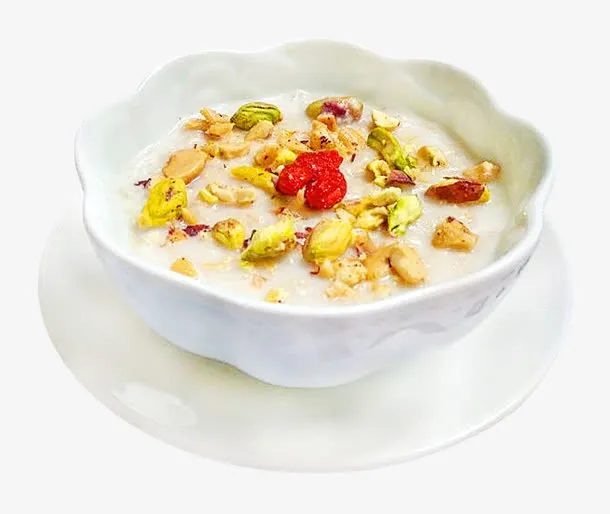 坚果牛奶燕麦粥免抠