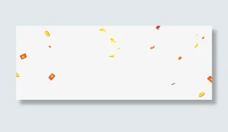 纷飞红包漂浮创意免抠