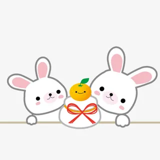 卡通小白兔免抠