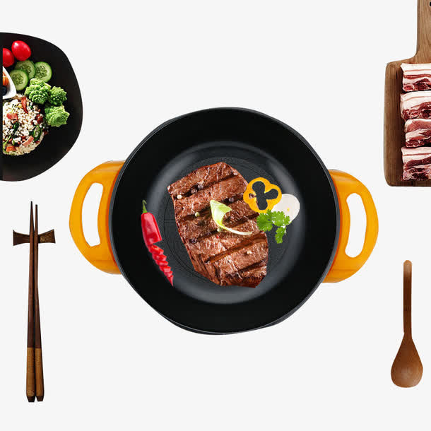 家庭煎牛排免抠