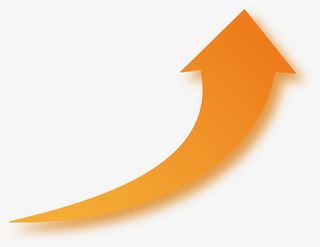 创意渐变箭头矢量素材免抠