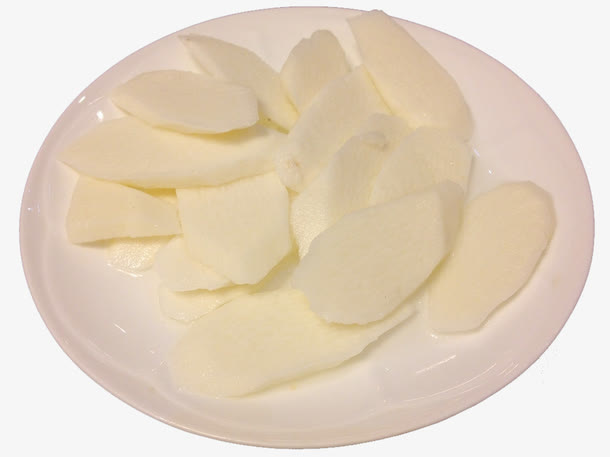 山药片食材免抠