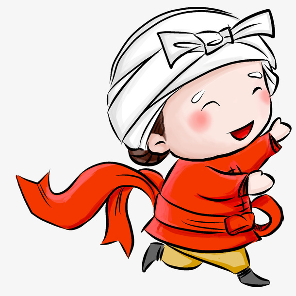 中国非物质遗产陕北秧歌免扣图免抠