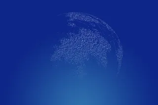 蓝色科技背景高清