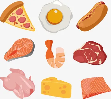 聚会美味食品免抠