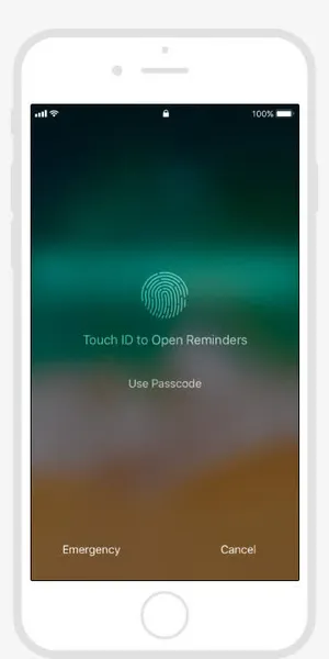 苹果手机指纹识别免抠
