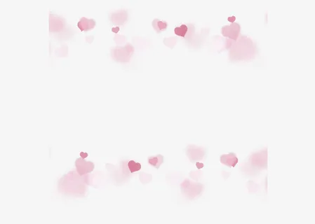 手绘粉色爱心素材免抠