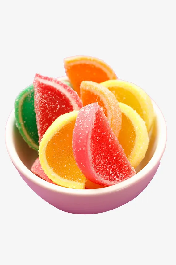 彩色水果味软糖免抠