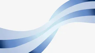 手绘蓝色条纹免抠